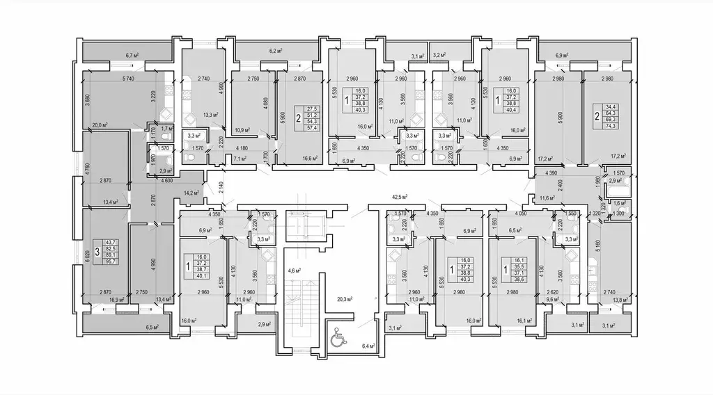 1-к кв. Саратовская область, Энгельс Новобазарная ул., 4 (40.3 м) - Фото 2