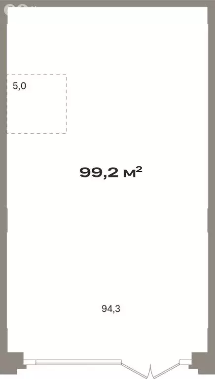 Помещение свободного назначения (99.2 м) - Фото 2
