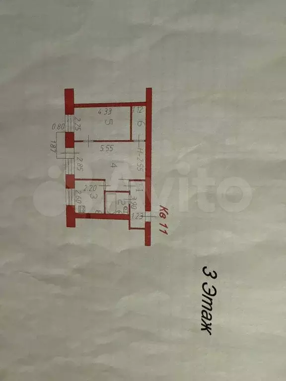 2-к. квартира, 42 м, 3/5 эт. - Фото 0