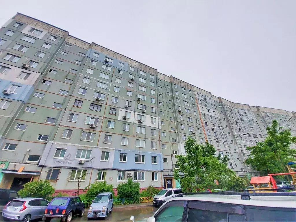 3-к кв. Приморский край, Владивосток ул. Нейбута, 85 (69.1 м) - Фото 1