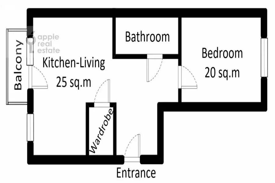 2-комнатная квартира: Москва, Ленинградский проспект, 29к3 (65 м) - Фото 1