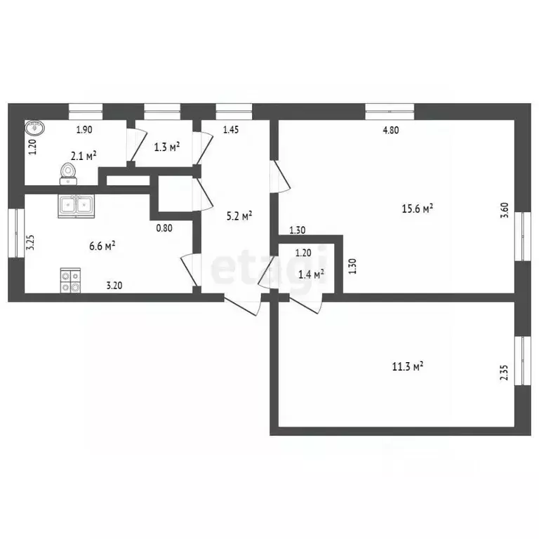 Комната Омская область, Омск ул. 20-я Линия, 169 (15.6 м) - Фото 2