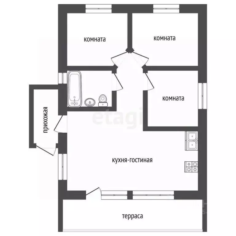 Дом в Крым, Симферопольский район, Добровское с/пос, с. Лозовое ул. ... - Фото 2