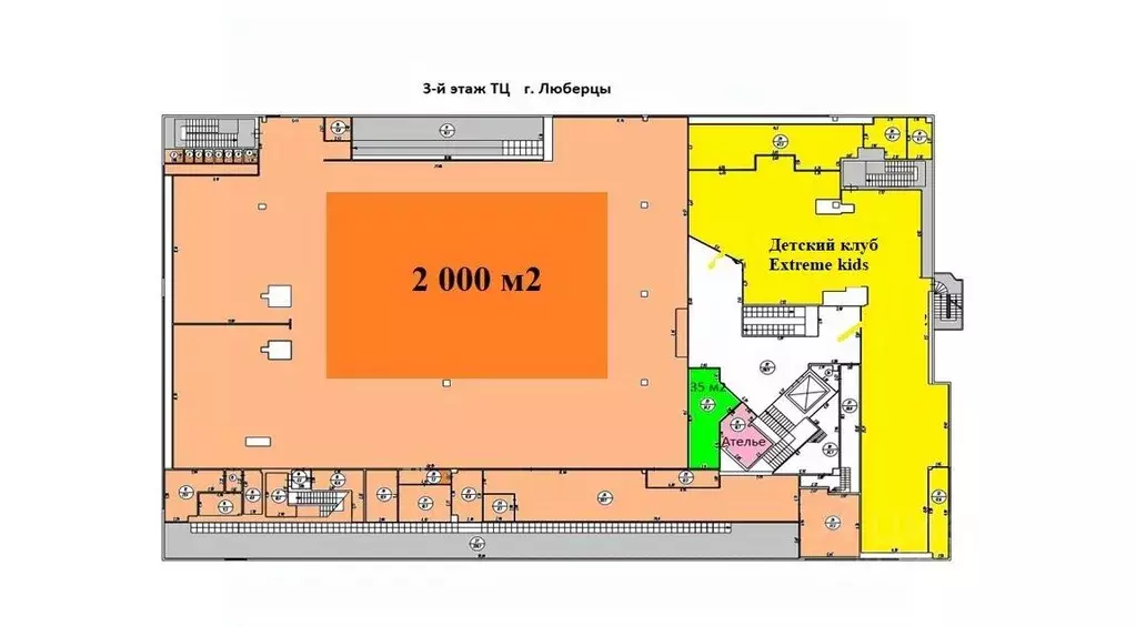 Торговая площадь в Московская область, Люберцы Октябрьский просп., 146 ... - Фото 2