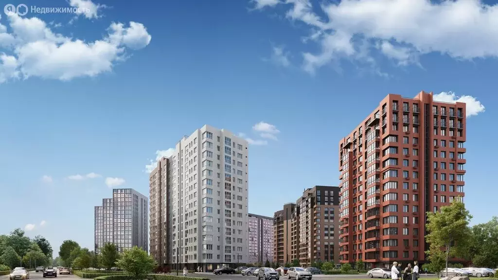 Квартира-студия: деревня Дударева, Тюменская улица, 3 (46.4 м) - Фото 2