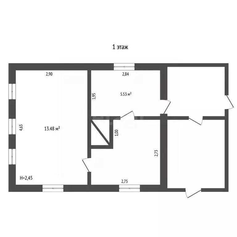 Дом в Тюменская область, Тюмень Локомотивная ул. (50 м) - Фото 2