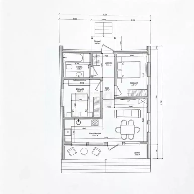 Дом в Тульская область, Заокский район, Демидовское с/пос, д. ... - Фото 2