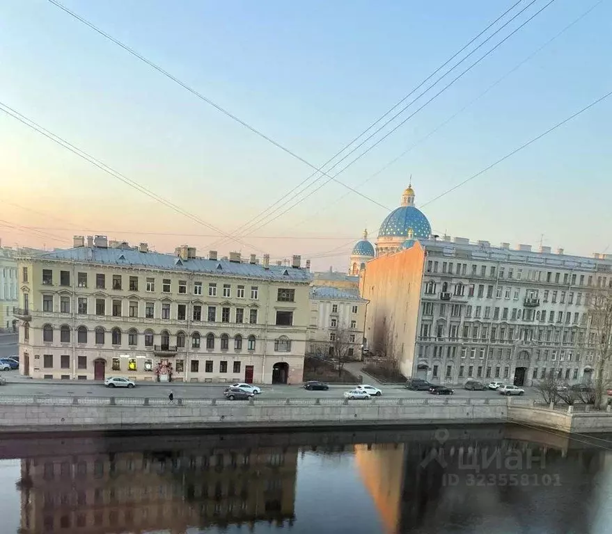 Комната Санкт-Петербург наб. Реки Фонтанки, 129 (29.9 м) - Фото 0