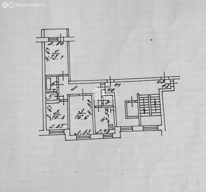 3-комнатная квартира: Калуга, Московская улица, 315к6 (66.3 м) - Фото 1