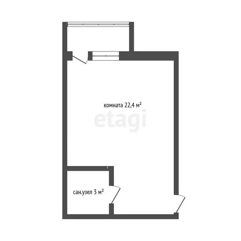 Квартира-студия: Новороссийск, улица Видова, 210 (30.4 м) - Фото 0