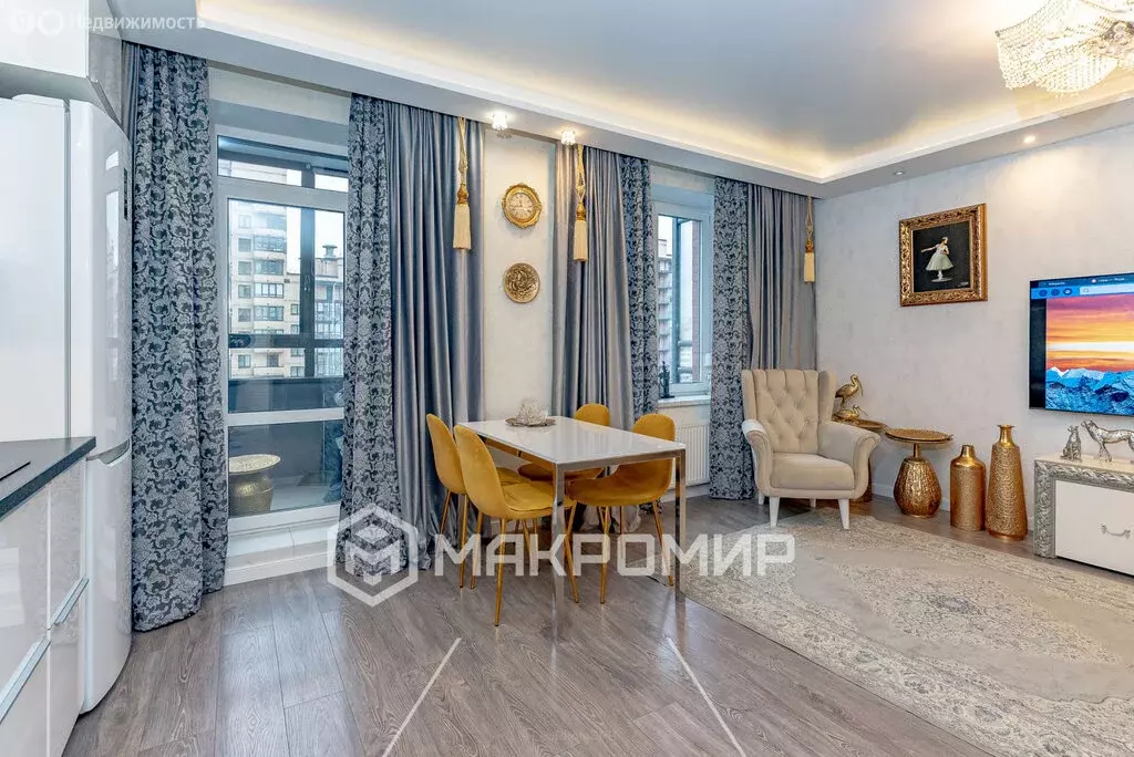 2-комнатная квартира: Санкт-Петербург, Репищева улица, 10к2 (62.4 м) - Фото 1