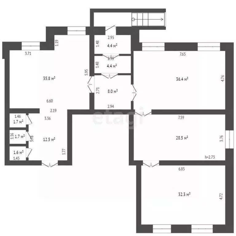 Помещение свободного назначения в Тюменская область, Тюмень Уральская ... - Фото 2