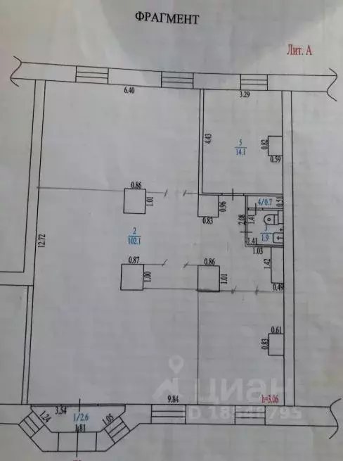 Помещение свободного назначения в Алтайский край, Барнаул просп. ... - Фото 1