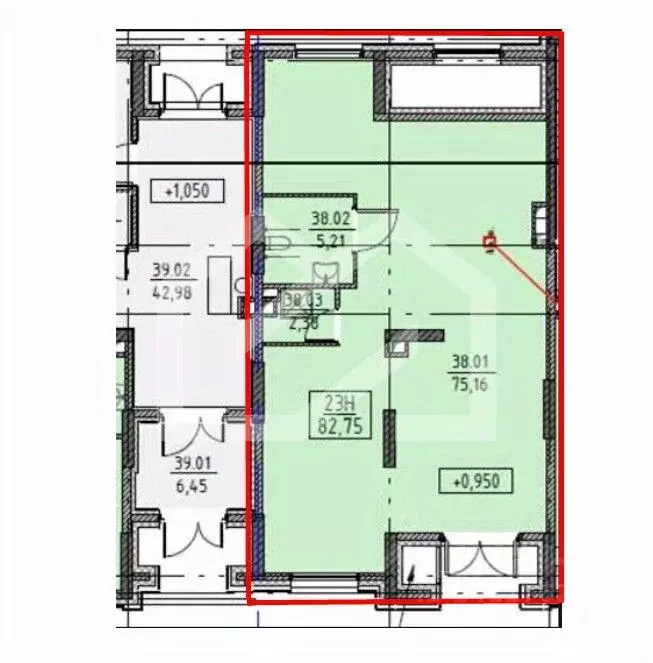 Торговая площадь в Москва Ильменский проезд, 6 (83 м) - Фото 2