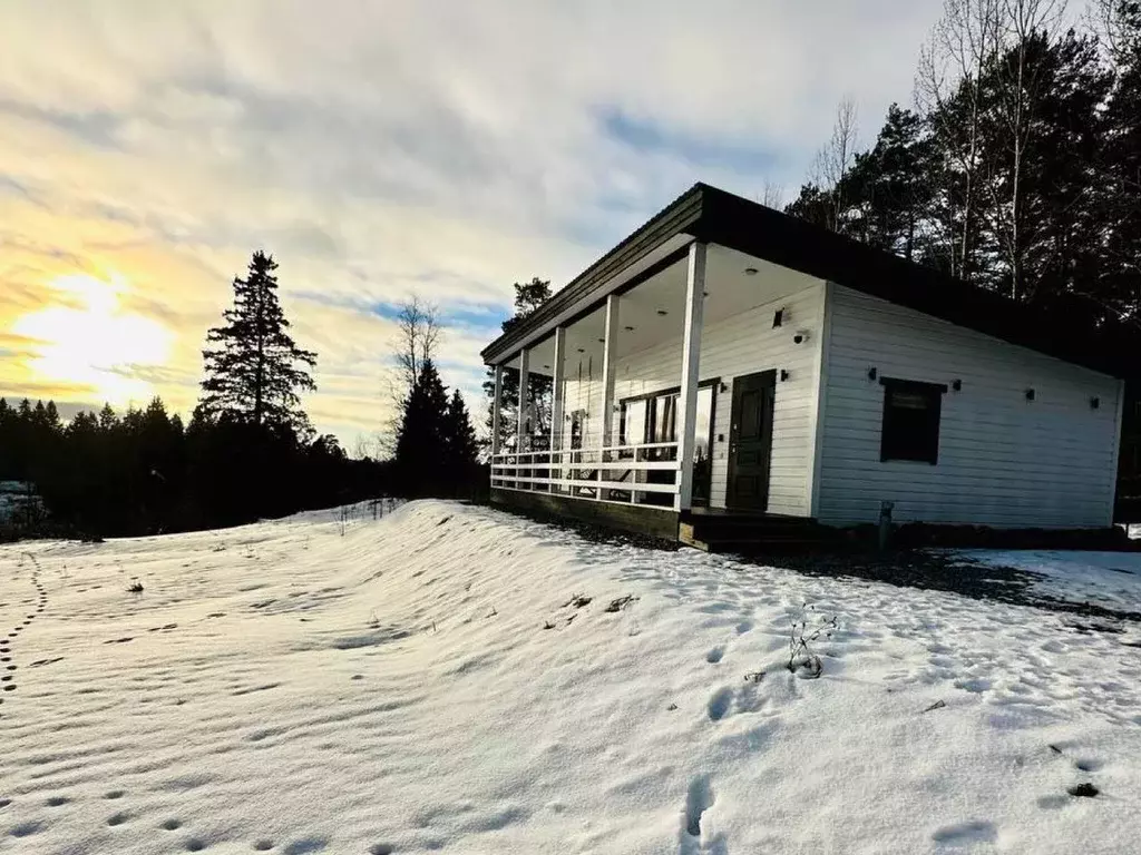 Дом в Карелия, Питкярантский муниципальный округ, пос. Ляскеля ул. ... - Фото 1