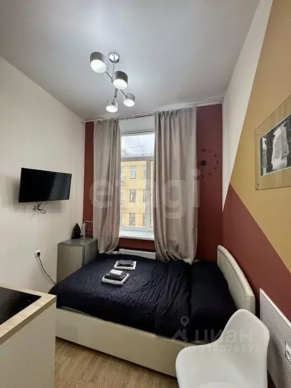 Студия Санкт-Петербург Рижский просп., 72-74Д (10.7 м) - Фото 1
