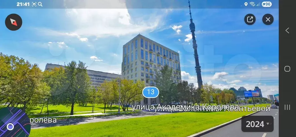 Апартаменты-студия, 30 м, 4/12 эт. - Фото 1