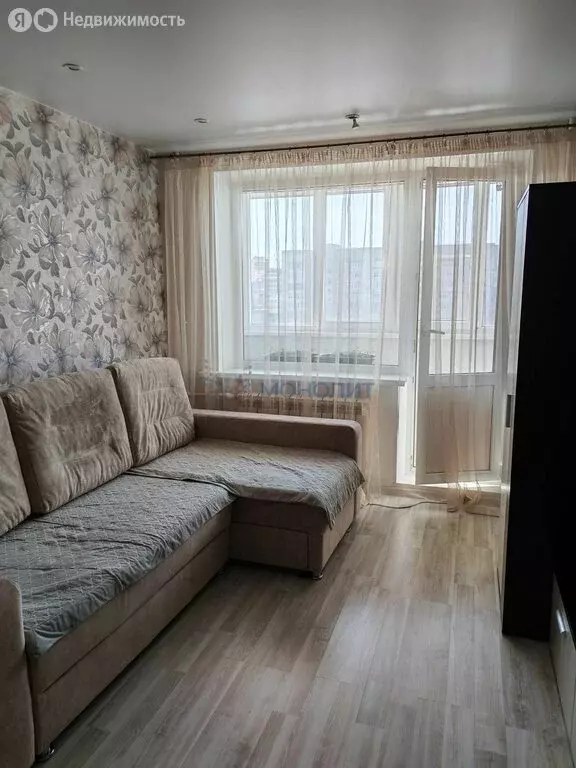 1-комнатная квартира: Кстово, улица Островского, 1 (32.7 м) - Фото 2