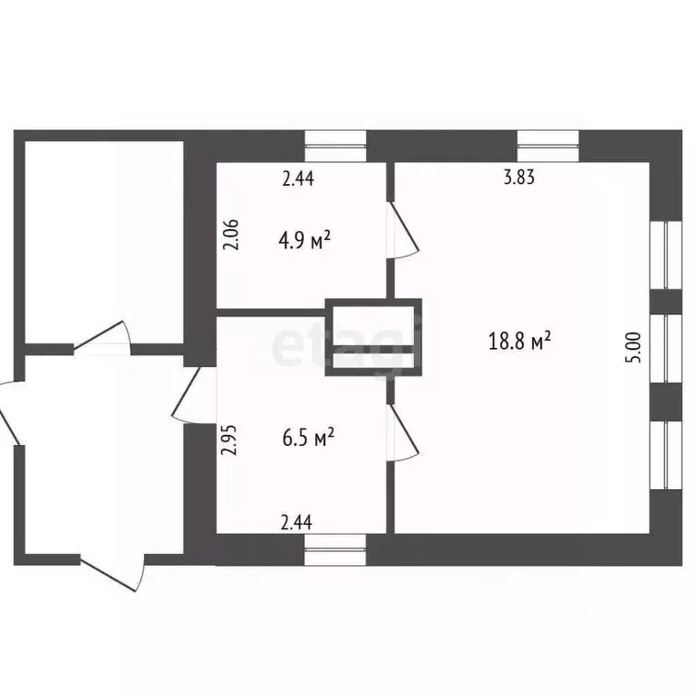 Дом в Свердловская область, Талицкий городской округ, пос. Троицкий ... - Фото 2