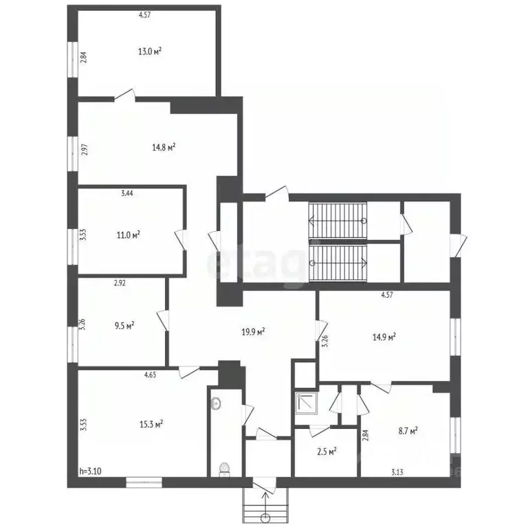 Офис в Челябинская область, Челябинск ул. Худякова, 17 (119 м) - Фото 2