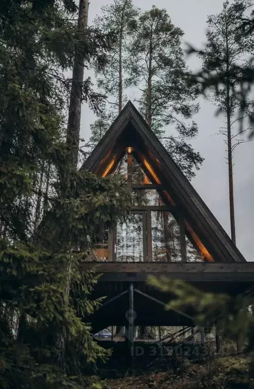 Дом в Ленинградская область, Выборгский район, Полянское с/пос, пос. ... - Фото 1