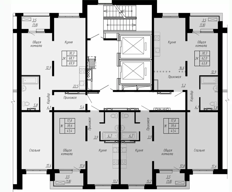 1-к кв. Ленинградская область, Тельмана Тосненский район, Сибирь жилой ... - Фото 2