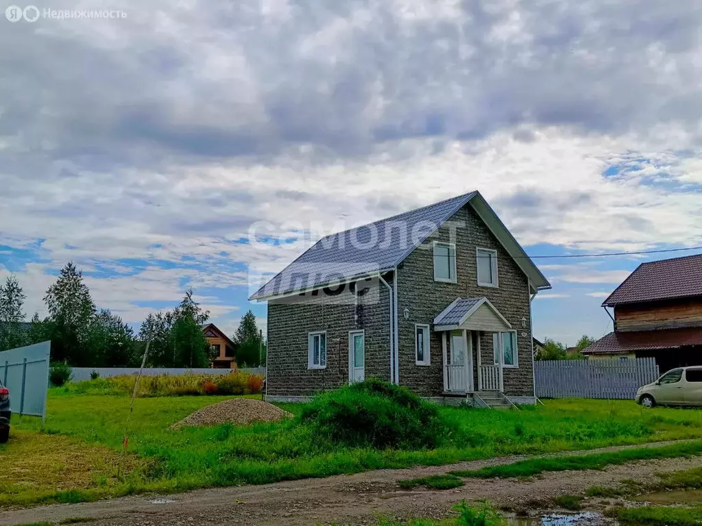 Дом в Мошковский район, посёлок Октябрьский (94.8 м) - Фото 1