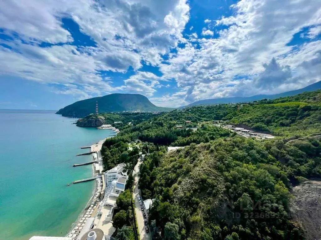 2-к кв. Крым, Алушта муниципальный округ, Партенит пгт ул. ... - Фото 2