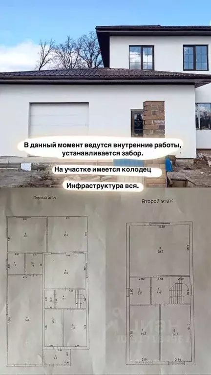 Коттедж в Башкортостан, Уфимский район, с. Михайловка Полевая ул., 9/1 ... - Фото 1