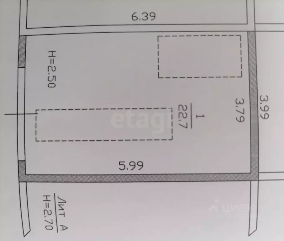 Гараж в Краснодарский край, Анапа ул. Чехова, 50А (23 м) - Фото 2