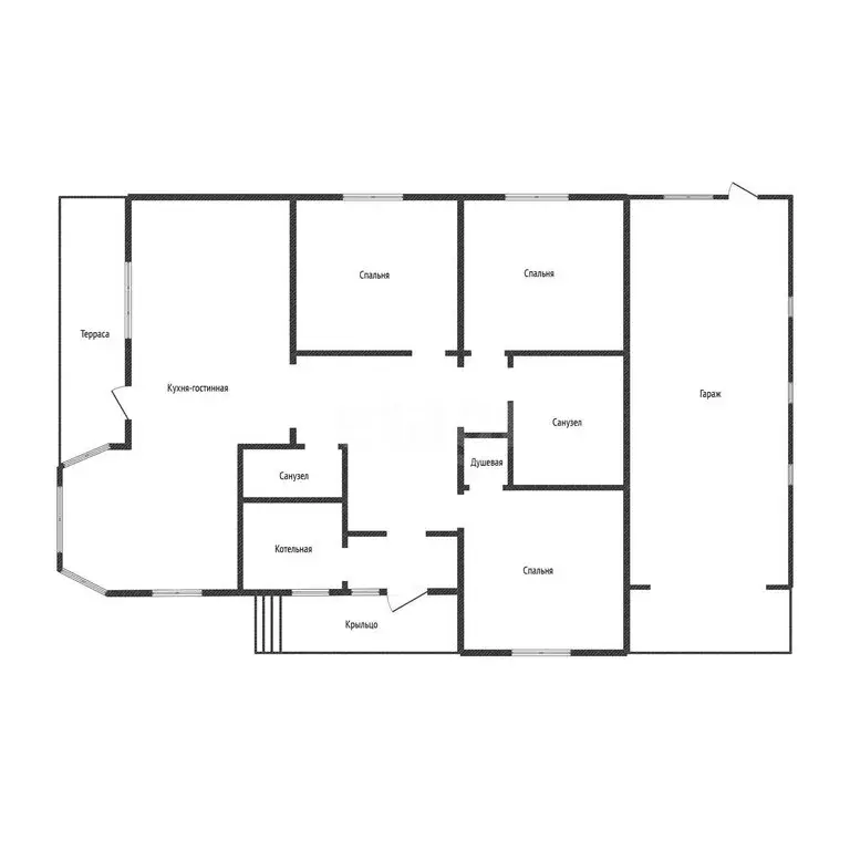 Дом в село Тёплый Колодезь, Центральная улица (191.9 м) - Фото 1