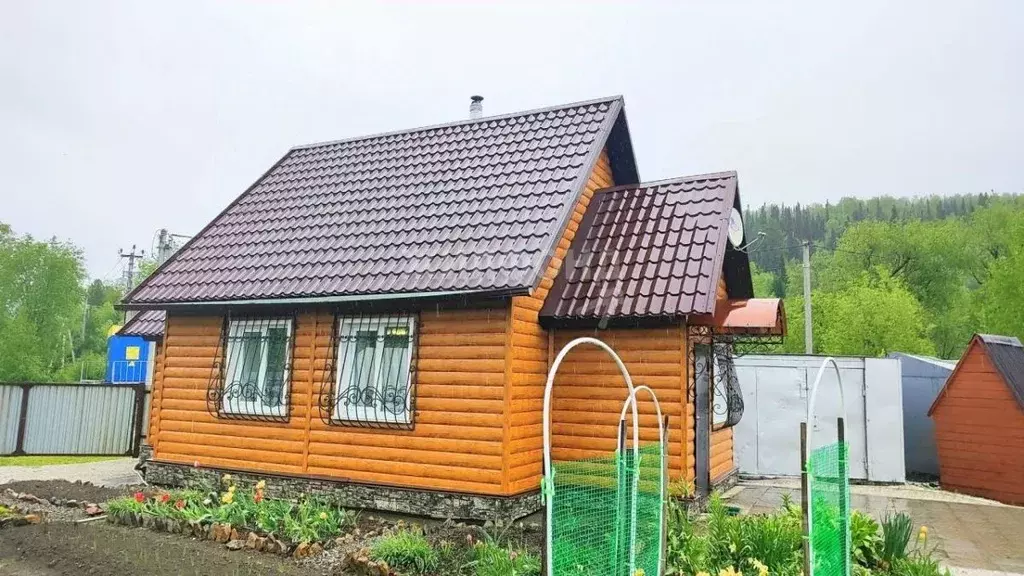 Дом в Кемеровская область, Таштагольский район, Шерегешское городское ... - Фото 1