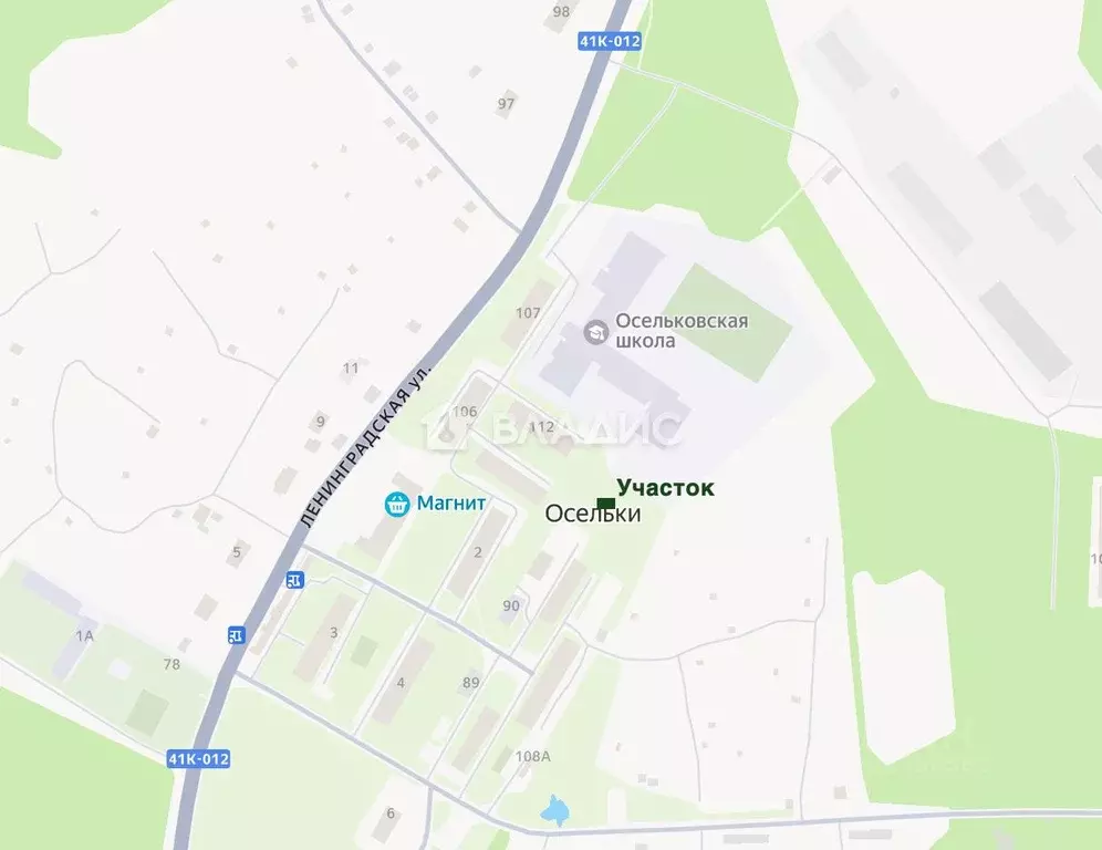 Участок в Ленинградская область, Всеволожский район, Лесколовское ... - Фото 2