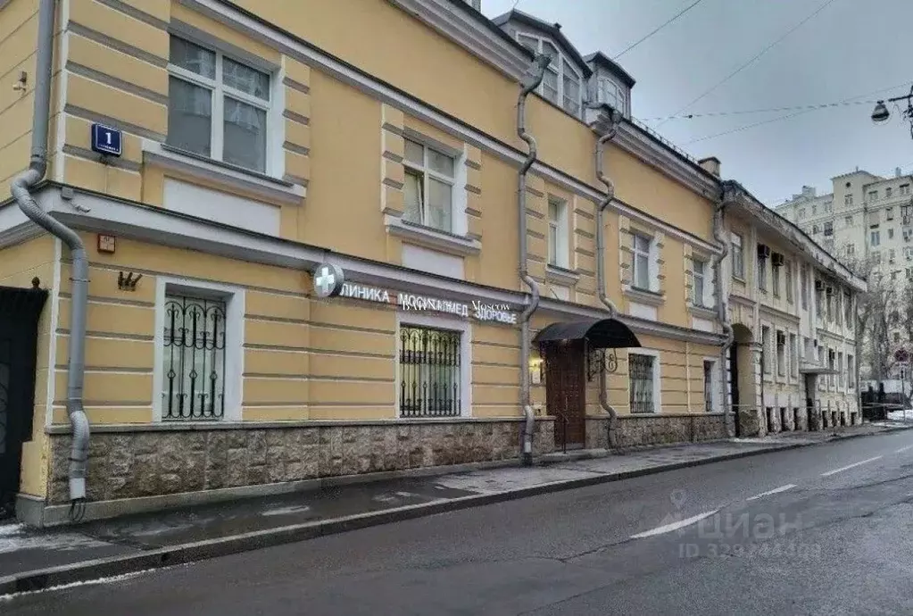 Помещение свободного назначения в Москва 4-й Ростовский пер., 1С1 (831 ... - Фото 1