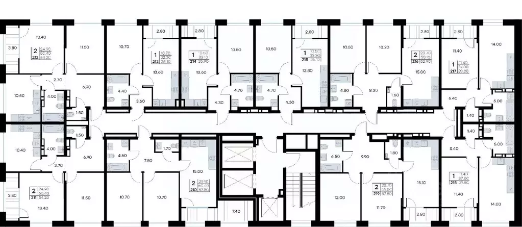 1-к кв. Приморский край, Владивосток ул. Нейбута, 135 (36.1 м) - Фото 2