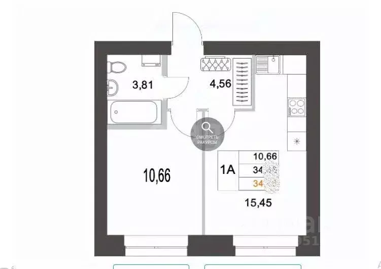 Студия Татарстан, Казань ул. Ярдем, 25 (34.9 м) - Фото 2