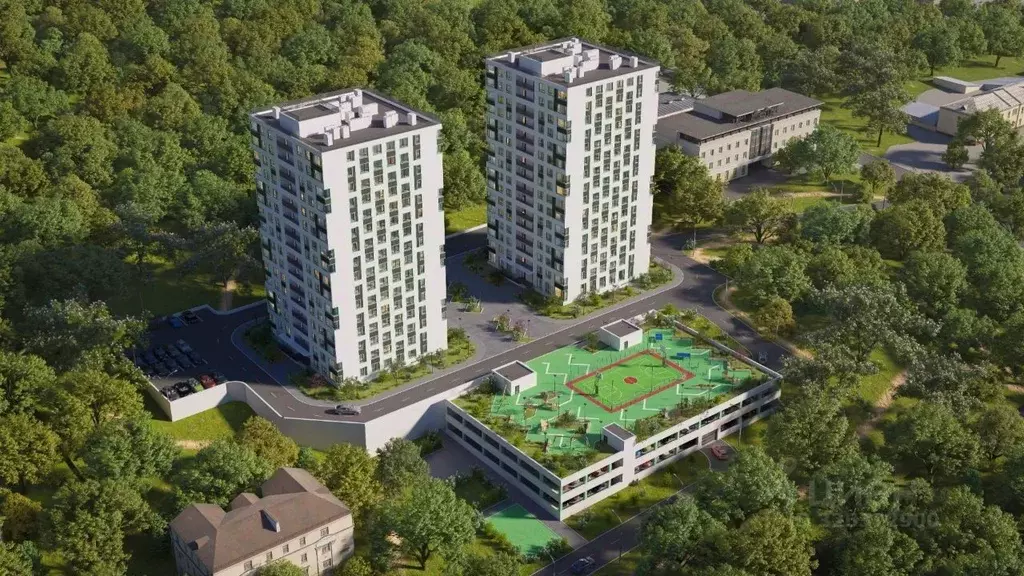 Студия Мурманская область, Мурманск Молодежный проезд, 17 (35.72 м) - Фото 2