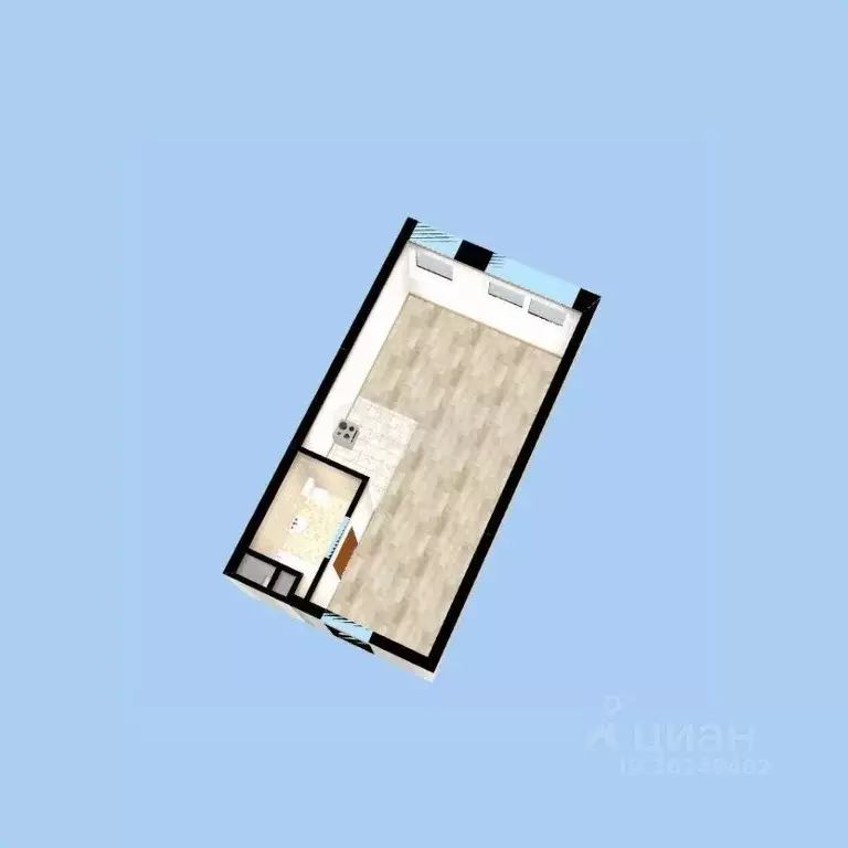 Студия Башкортостан, Уфа ул. Аксакова, 81 (31.5 м) - Фото 2