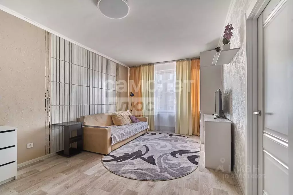 1-к кв. Калужская область, Боровский муниципальный округ, д. Кабицыно, ... - Фото 2