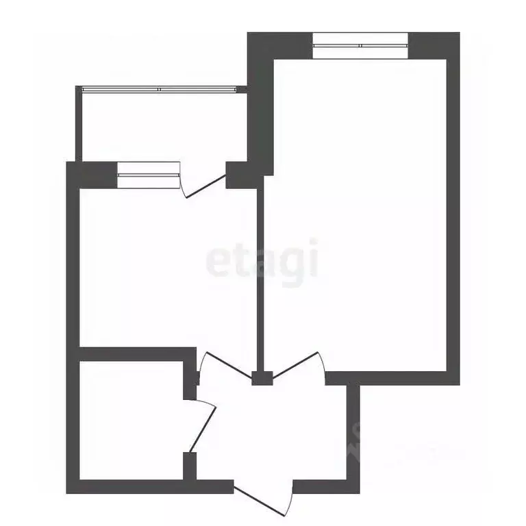 1-к кв. Воронежская область, Воронеж Минская ул., 69/2 (32.0 м) - Фото 2