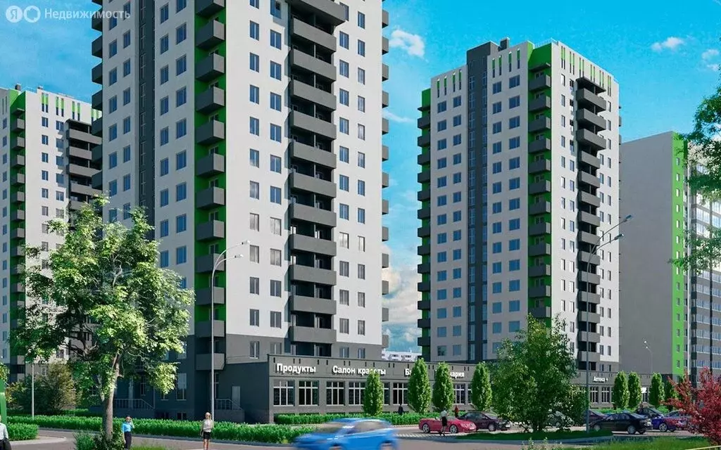 1-комнатная квартира: Тюмень, Велижанская улица, 66к2 (49 м) - Фото 1