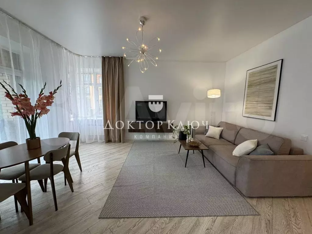 2-к. квартира, 68,3 м, 2/5 эт. - Фото 0