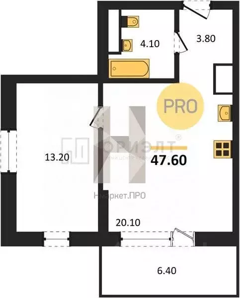 1-к кв. Свердловская область, Екатеринбург ул. Патриса Лумумбы, 54 ... - Фото 1