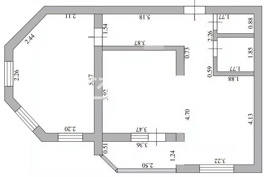 2-к кв. Ивановская область, Иваново Ташкентская ул., 110 (60.1 м) - Фото 2