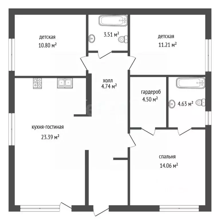 Дом в Севастополь Таврия садоводческое товарищество, 83 (90 м) - Фото 2