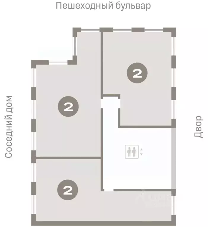 2-к кв. Новосибирская область, Новосибирский район, Краснообск рп ... - Фото 2