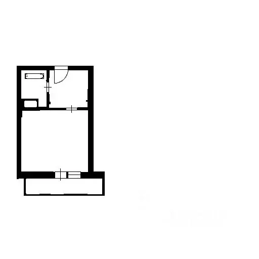 1-к кв. Татарстан, Казань ул. Рауиса Гареева, 109 (31.0 м) - Фото 2