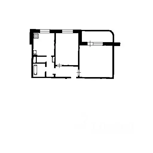 2-к кв. Красноярский край, Красноярск 9 Мая ул., 42Б (53.5 м) - Фото 1