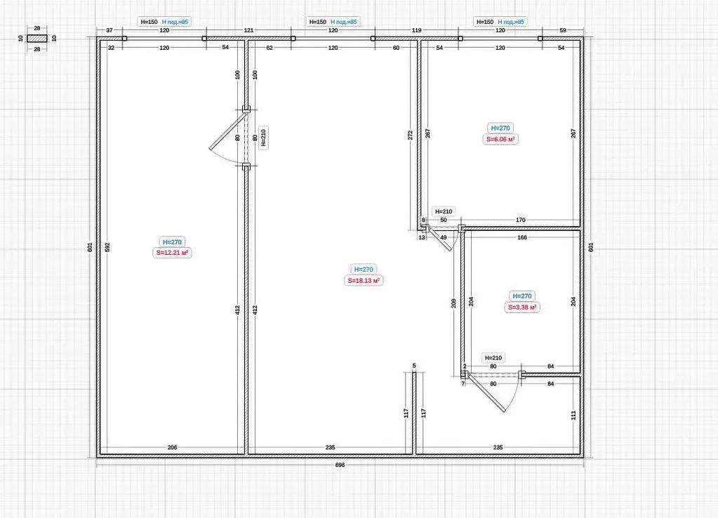 2-к кв. Костромская область, Кострома проезд 8-й Окружной, 10 (46.8 м) - Фото 1