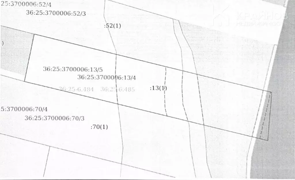 Участок в деревня Медовка, Центральная улица, 44А (30 м) - Фото 1